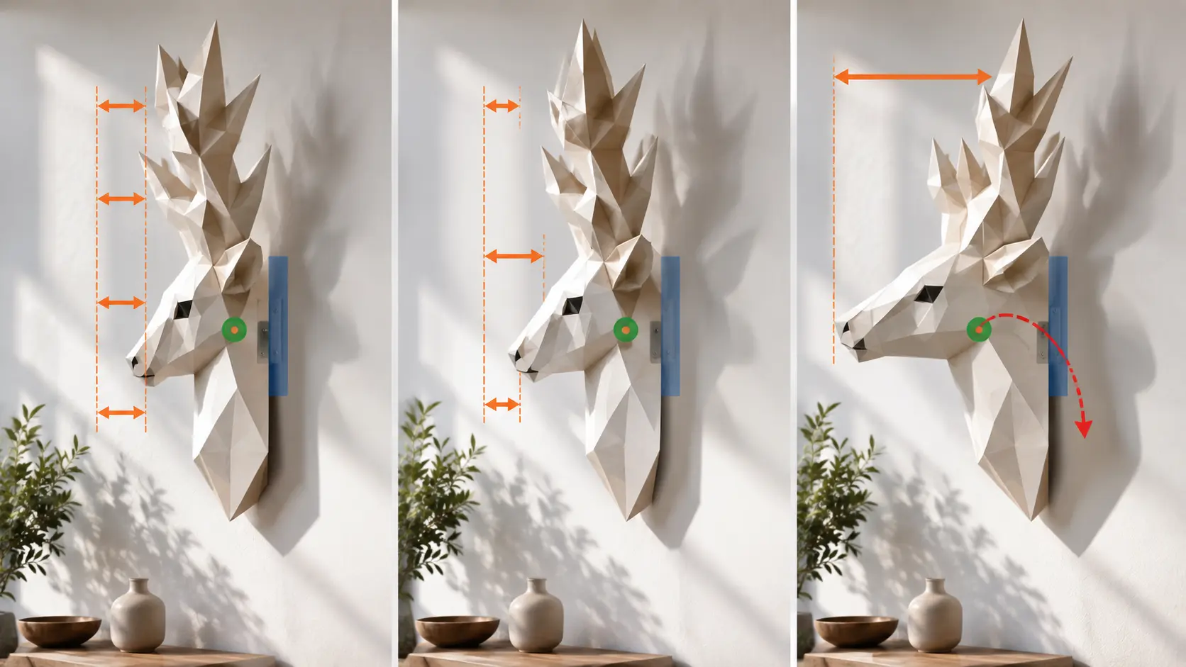 Illustration 1 pour Créer une sculpture murale en papier 3D légère mais spectaculaire